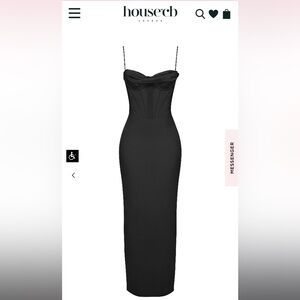 House of CB corset gown.